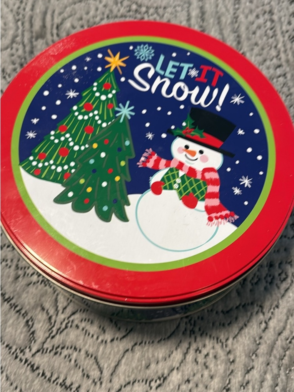 2-piece set Christmas Tin